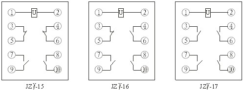 JZY-16,JZJ-16静态中间继电器